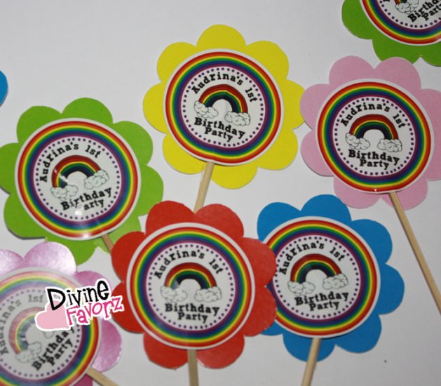 Personalized Toppers for Cupcakes - Click Image to Close