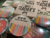 Teachers Day Magnets 6cm