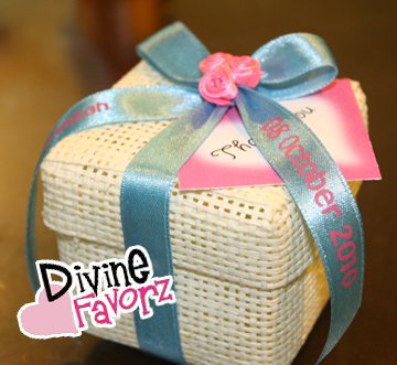 Pre- Cut Personalized Ribbons - Click Image to Close