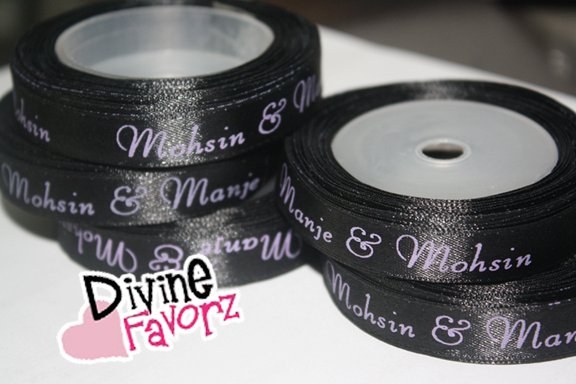 Personalized Ribbons in Roll - Click Image to Close